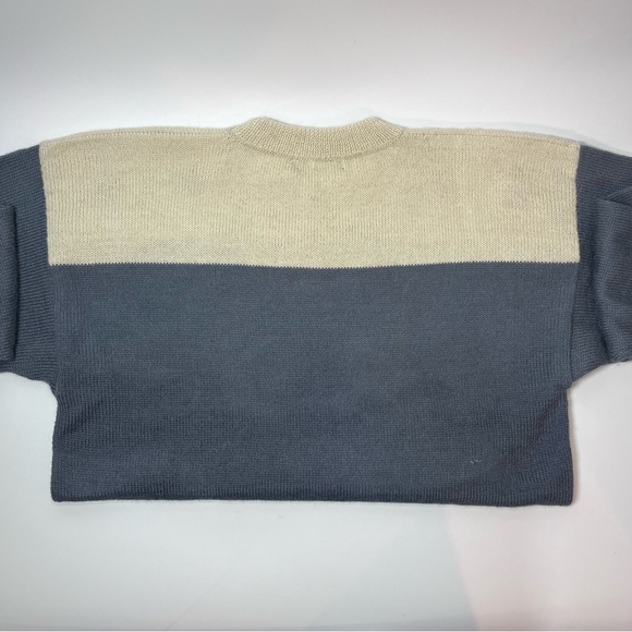 Alpaka Fashions 100% Alpaca Wool Cat Geometric Crewneck Sweater One Size Peru - Picture 9 of 12